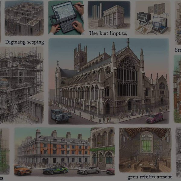 What techniques are revolutionizing the restoration of historic buildings in the UK?