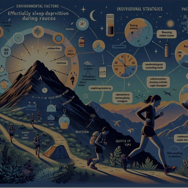 How Can Ultramarathon Runners Efficiently Manage Sleep Deprivation During Races?