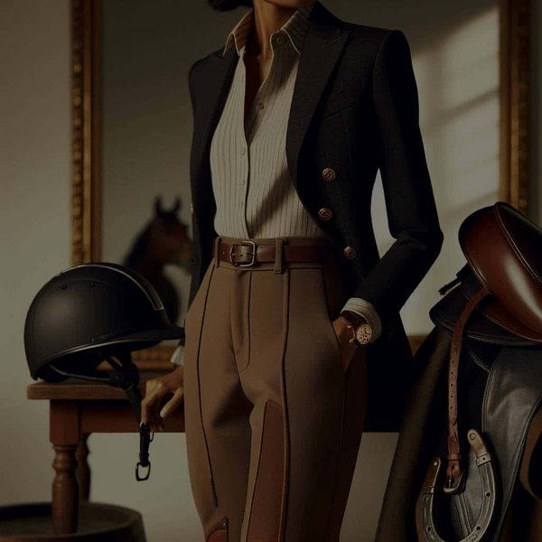What Are the Essential Tips for Mastering an Equestrian Look with Riding Pants and Blazers?
